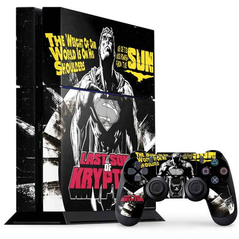 DC Comics Superman Last Son of Krypton PlayStation PS4 Skins