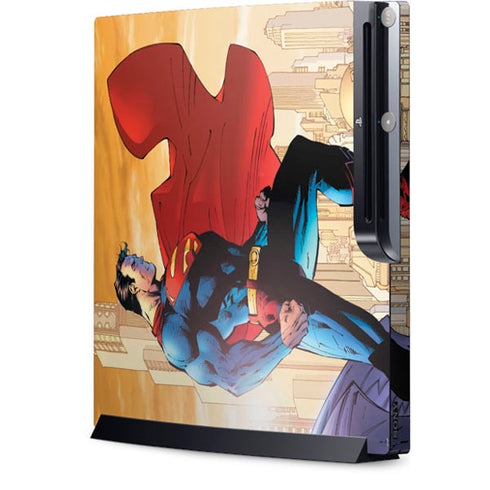 DC Comics Superman For Tomorrow Cover Art by Jim Lee Playstation 3 & PS3 Slim Skin