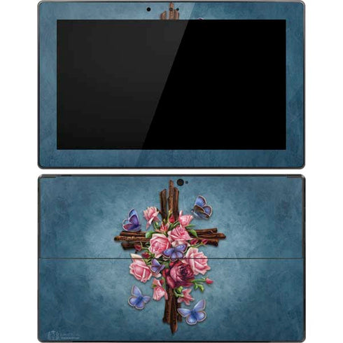 Flower Cross by Brigid Ashwood Surface Pro Tablet Skin