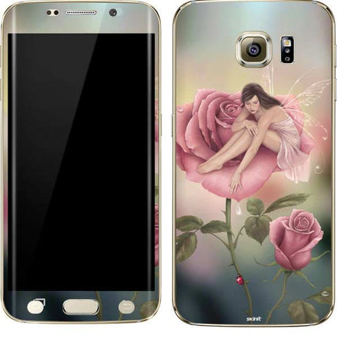 Rose Fairy by Rachel Anderson Galaxy S7 Edge Skin