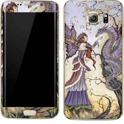 Dragon Charmer Fairy by Amy Brown Galaxy S7 Edge Skin