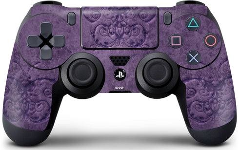 Purple Damask Butterfly by Brigid Ashwood PlayStation PS4 Skins