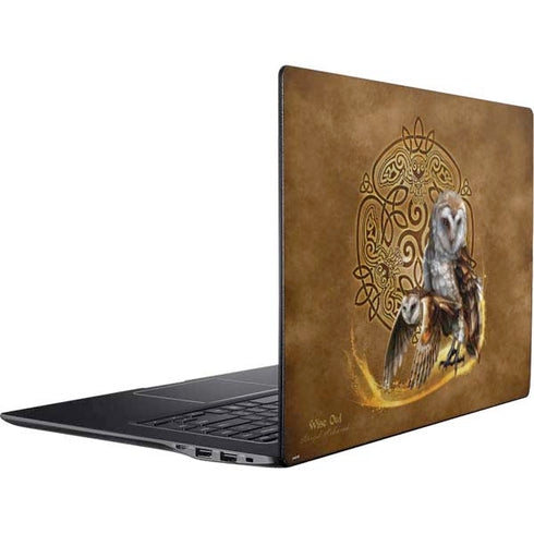 Owl Celtic Knot by Brigid Ashwood Ativ Book 9 (15.6in 2014) Skin