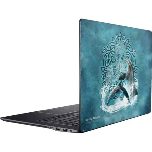 Dolphin Celtic Knot by Brigid Ashwood Ativ Book 9 (15.6in 2014) Skin