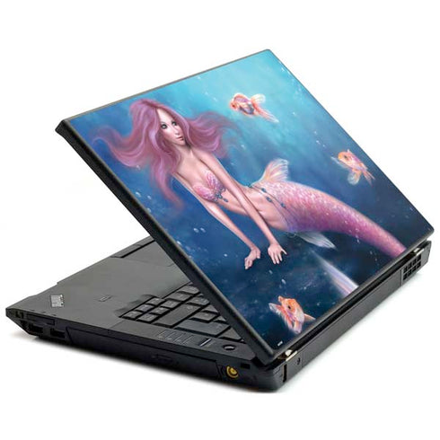 Aurelia Mermaid with Fish by Rachel Anderson Lenovo T420 Skin