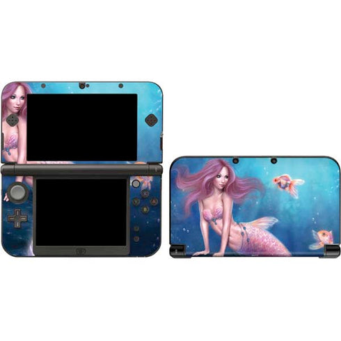 Aurelia Mermaid with Fish by Rachel Anderson Nintendo Skins