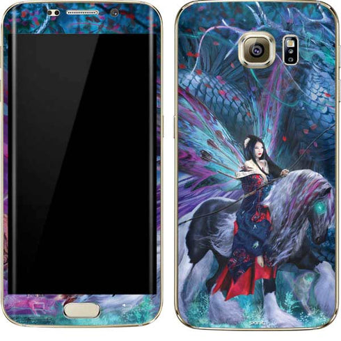 Ride of the Yokai Fairy and Dragon by Ruth Thompson Galaxy S7 Edge Skin