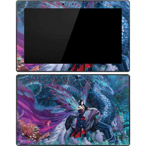 Ride of the Yokai Fairy and Dragon by Ruth Thompson Surface Pro Tablet Skin