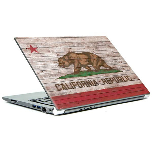 California Flag Dark Wood Portege Z30t/Z30t-A Skin
