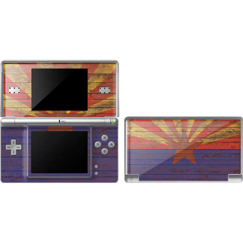 Arizona Flag Dark Wood DS Lite Skin