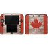 Canadian Flag Dark Wood Nintendo Skins