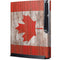 Canadian Flag Dark Wood Playstation 3 & PS3 Slim Skin