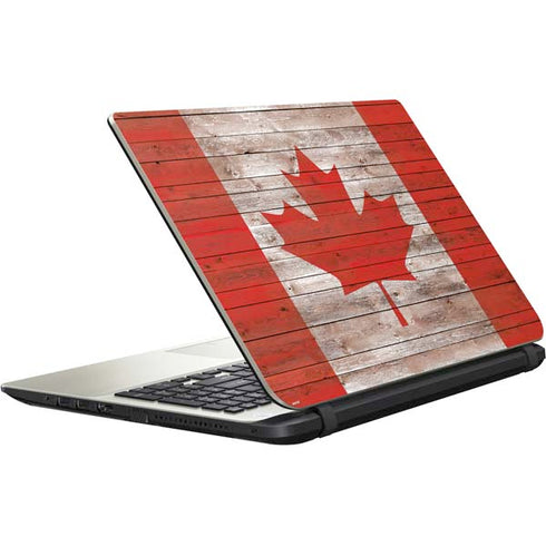 Canadian Flag Dark Wood Satellite L50-B / S50-B Skin