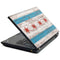 Chicago Flag Dark Wood Lenovo T420 Skin