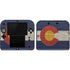 Colorado Flag Dark Wood Nintendo Skins