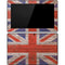 United Kingdom Flag Dark Wood Surface Pro Tablet Skin