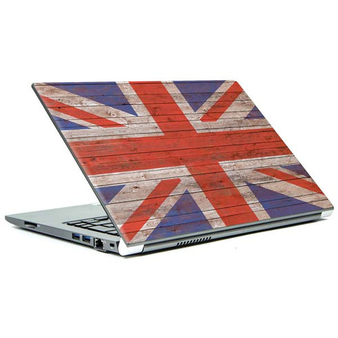 United Kingdom Flag Dark Wood Portege Z30t/Z30t-A Skin