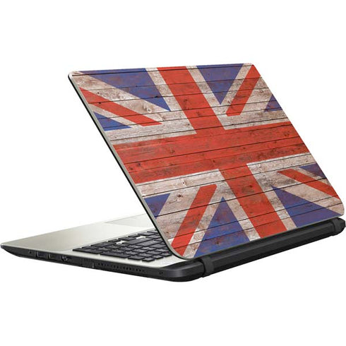 United Kingdom Flag Dark Wood Satellite L50-B / S50-B Skin