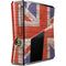United Kingdom Flag Dark Wood Xbox 360 Slim (2010) Skin