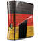 German Flag Dark Wood Xbox 360 Slim (2010) Skin