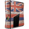 Hawaiian Flag Dark Wood Xbox 360 Slim (2010) Skin