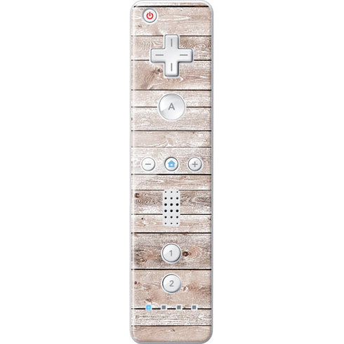 Ireland Flag Dark Wood Wii Remote Controller Skin