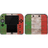 Italian Flag Dark Wood Nintendo Skins