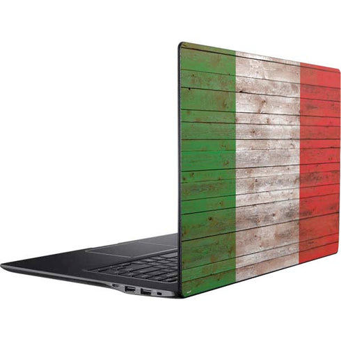 Italian Flag Dark Wood Ativ Book 9 (15.6in 2014) Skin