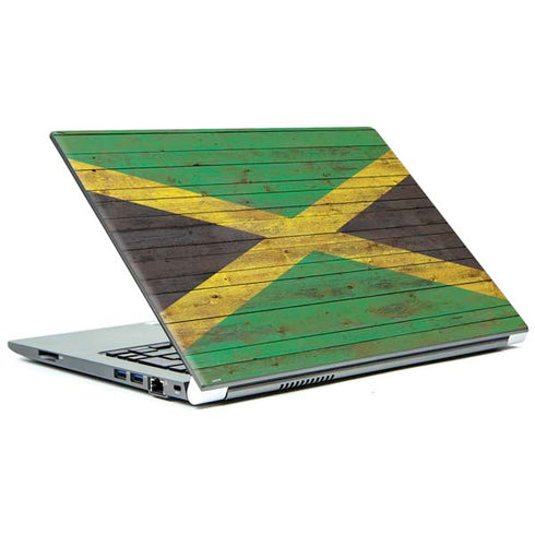 Jamaican Flag Dark Wood Portege Z30t/Z30t-A Skin
