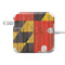 Maryland Flag Dark Wood 85W Power Adapter (15 and 17 inch MacBook Pro Charger) Skin