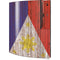 Philippines Flag Dark Wood Playstation 3 & PS3 Skin