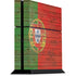 Portuguese Flag Dark Wood PlayStation PS4 Skins