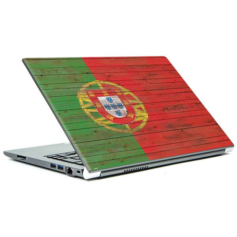 Portuguese Flag Dark Wood Portege Z30t/Z30t-A Skin