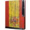 Spain Flag Dark Wood Playstation 3 & PS3 Slim Skin