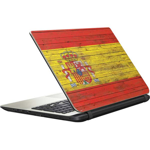 Spain Flag Dark Wood Satellite L50-B / S50-B Skin