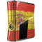 Spain Flag Dark Wood Xbox 360 Slim (2010) Skin
