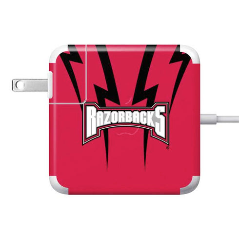 University of Arkansas-Fayetteville Razorbacks 85W Power Adapter (15 and 17 inch MacBook Pro Charger) Skin