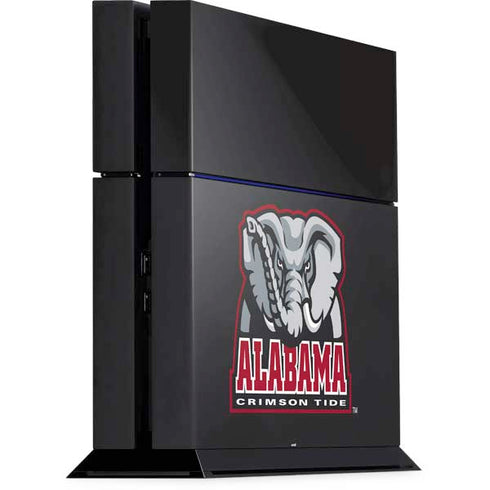University of Alabama Primary Logo PlayStation PS4 Skins