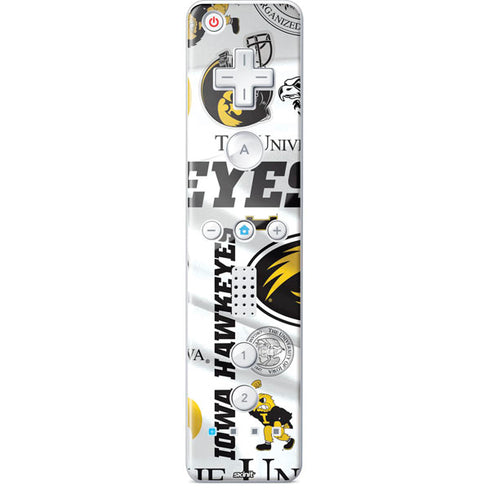 University of Iowa Hawkeyes Pattern Nintendo Skins