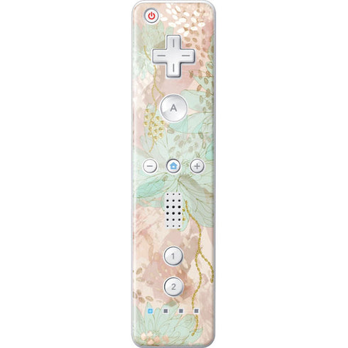 Floral Shadows Wii Remote Controller Skin