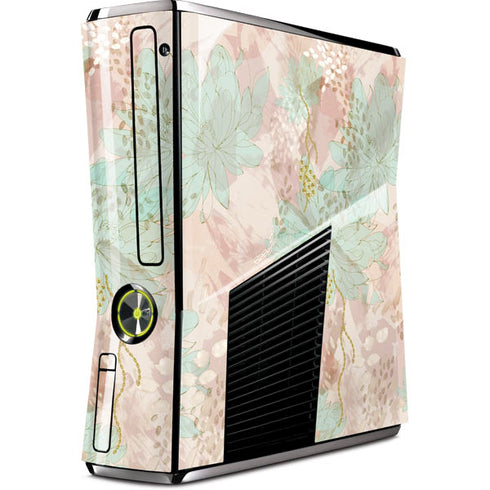 Floral Shadows Xbox 360 Slim (2010) Skin