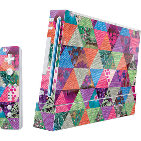 Quilted Spring Nintendo Skins
