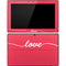 Love Banner Surface Pro Tablet Skin
