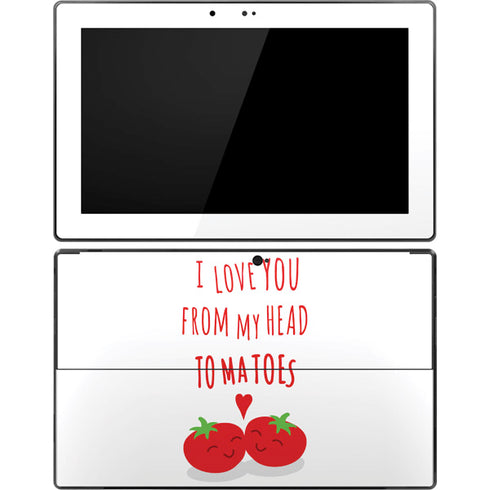 From My Head Tomatoes Surface Pro Tablet Skin