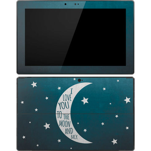 To The Moon And Back Surface Pro Tablet Skin