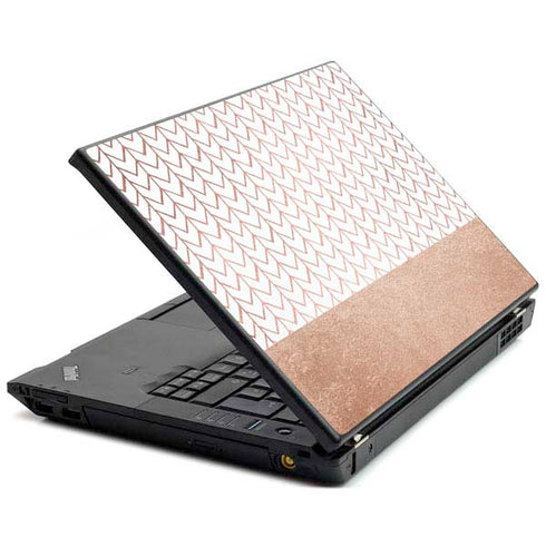 Rose Gold Herringbone Lenovo T420 Skin