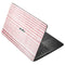 Pink and White Stripes Asus X502CA 15.6 Skin