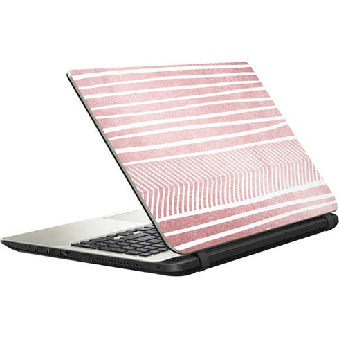 Pink and White Stripes Satellite L50-B / S50-B Skin