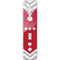 Chevron Heart Wii Remote Controller Skin