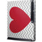 Chevron Heart Playstation 3 & PS3 Slim Skin